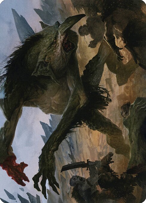 Loathsome Troll // Troll from Adventures in the Forgotten Realms Art Series