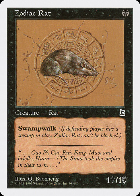 Zodiac Rat from Portal Three Kingdoms