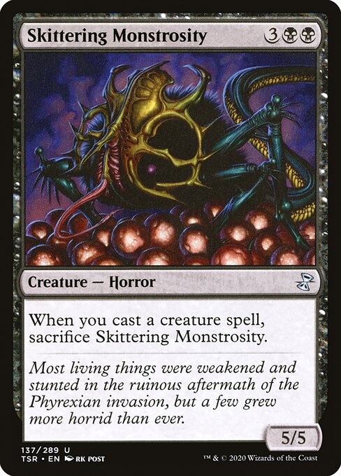 Skittering Monstrosity highlighted card art