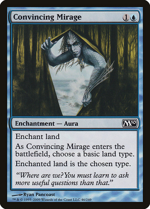 Convincing Mirage highlighted card art