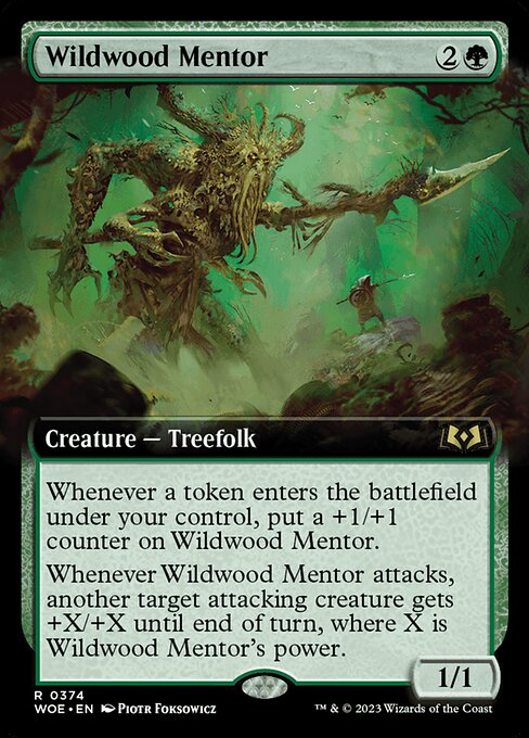 Wildwood Mentor from Wilds of Eldraine