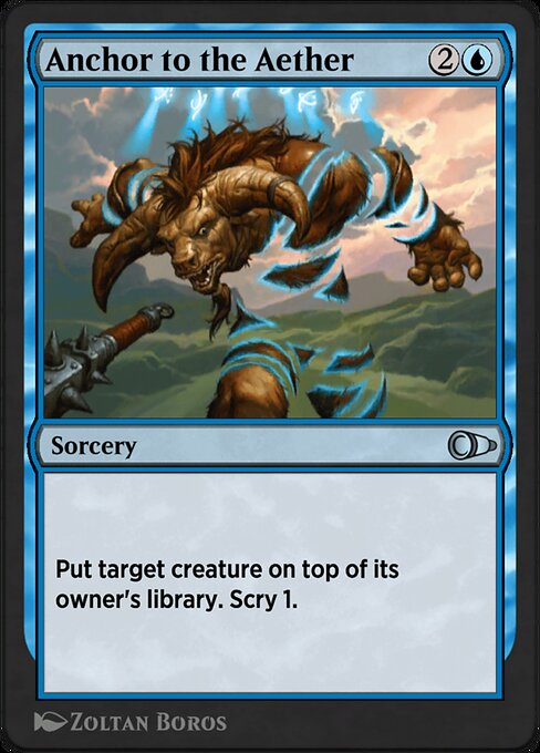 Anchor to the Aether highlighted card art