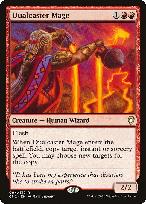 Dualcaster Mage from Commander Anthology Volume II
