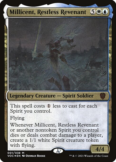 Millicent, Restless Revenant from Crimson Vow Commander Display Commanders
