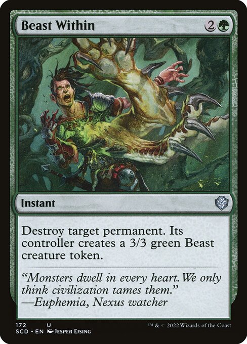 Beast Within from Starter Commander Decks