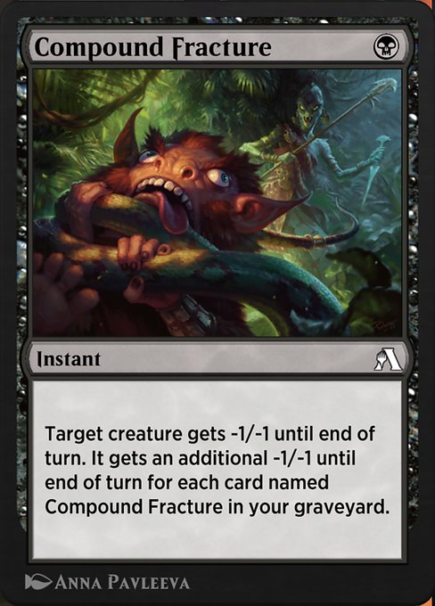 Compound Fracture highlighted card art