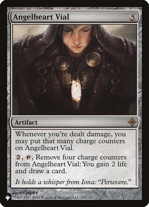 Angelheart Vial highlighted card art