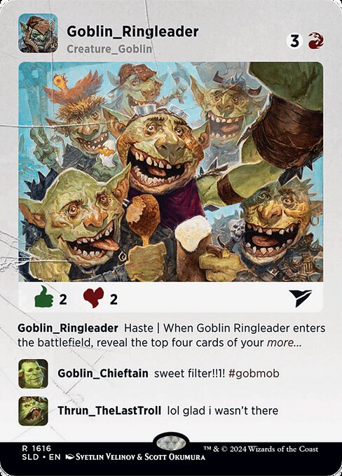 Goblin Ringleader highlighted card art
