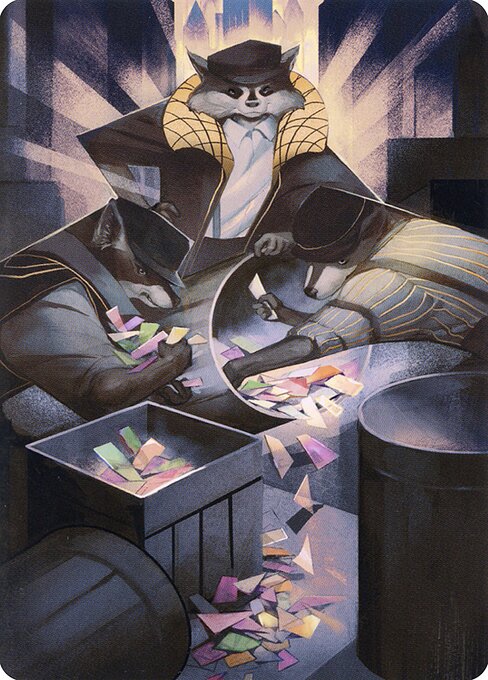 Masked Bandits // Masked Bandits highlighted card art