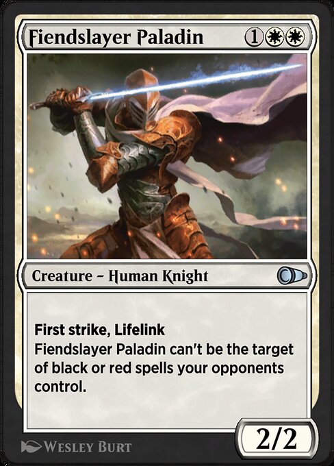 Fiendslayer Paladin highlighted card art