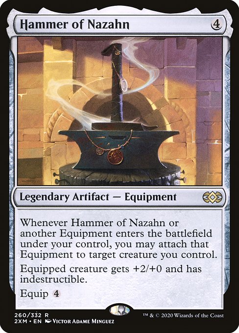 Hammer of Nazahn from Double Masters