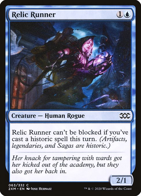Relic Runner highlighted card art