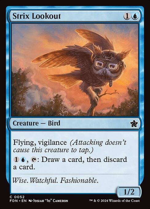Strix Lookout highlighted card art
