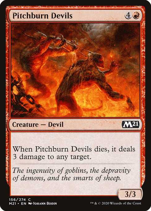 Pitchburn Devils highlighted card art