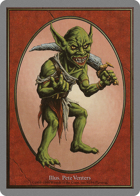 Goblin from Unglued Tokens