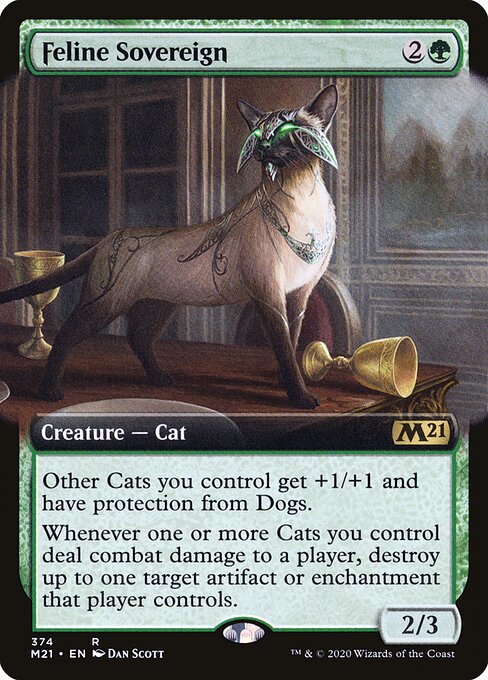Feline Sovereign from Core Set 2021