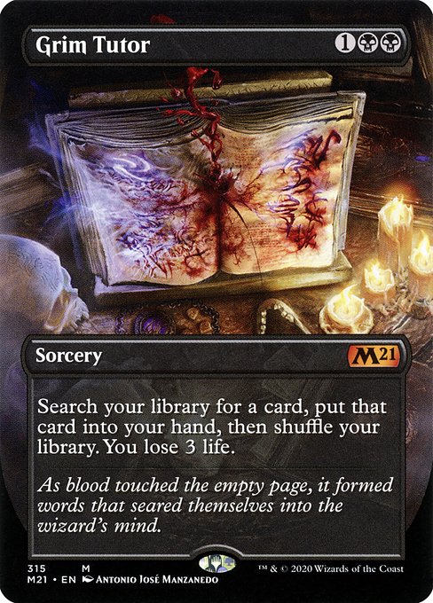 Grim Tutor from Core Set 2021