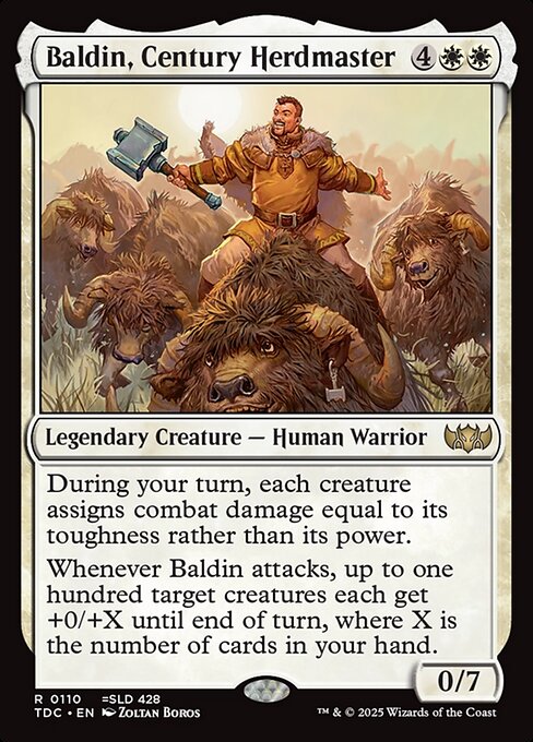 Baldin, Century Herdmaster highlighted card art