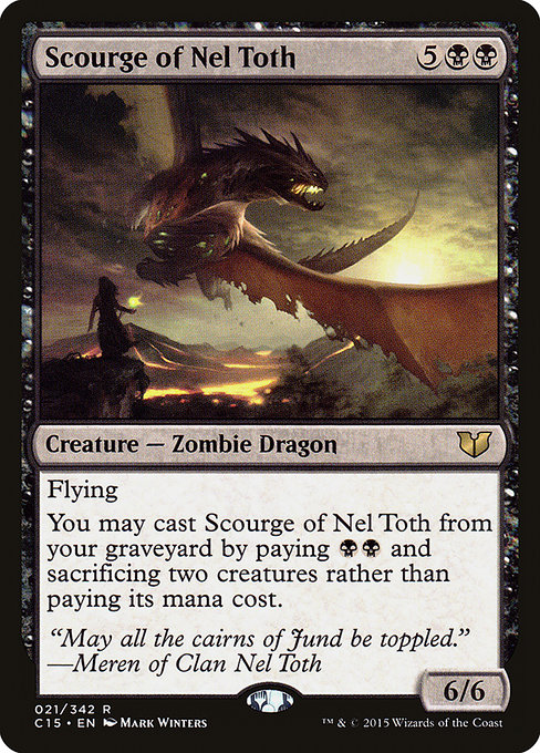 Scourge of Nel Toth from Commander 2015