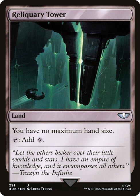 Reliquary Tower from Warhammer 40,000 Commander