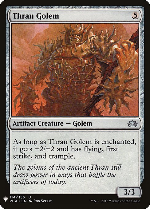 Thran Golem from The List