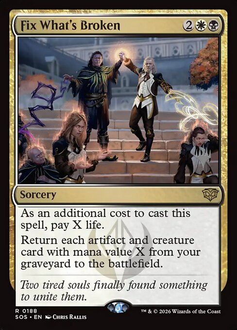 Fix What's Broken from Secrets of Strixhaven Promos