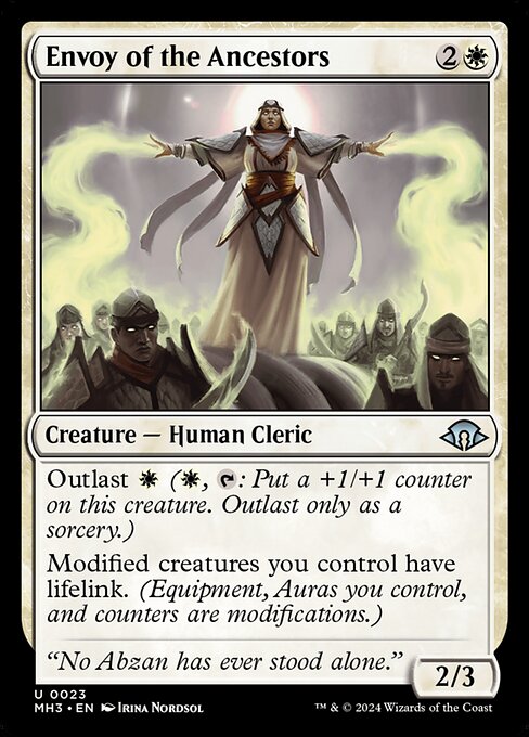 Envoy of the Ancestors highlighted card art