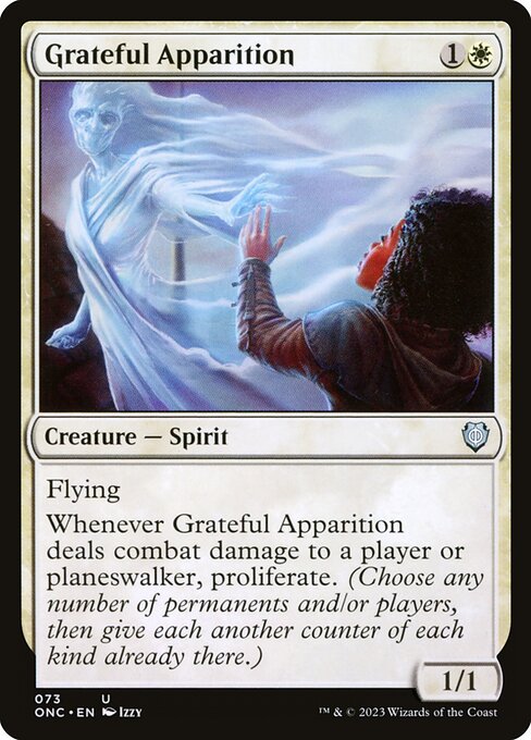 Grateful Apparition from Phyrexia: All Will Be One Commander