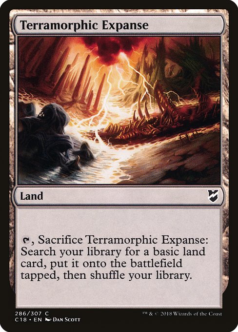 Terramorphic Expanse from Commander 2018