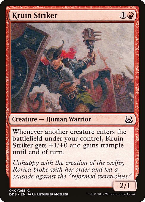 Kruin Striker from Duel Decks: Mind vs. Might