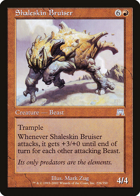 Shaleskin Bruiser highlighted card art