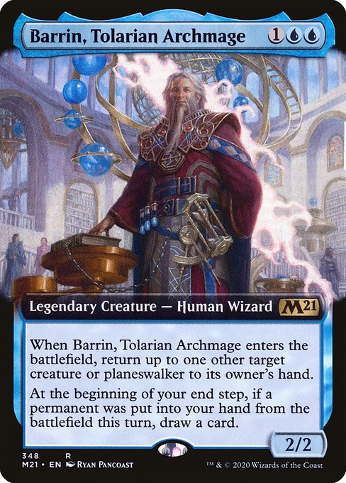 Barrin, Tolarian Archmage from Core Set 2021