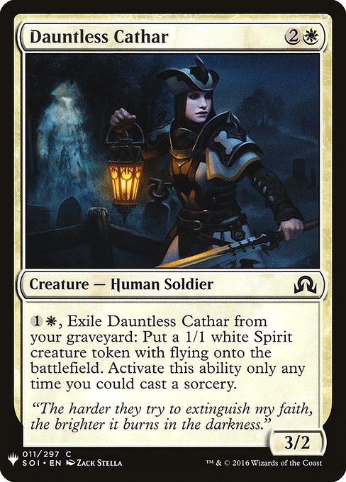 Dauntless Cathar from The List