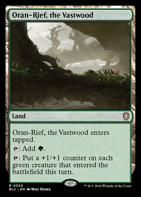 Oran-Rief, the Vastwood highlighted card art