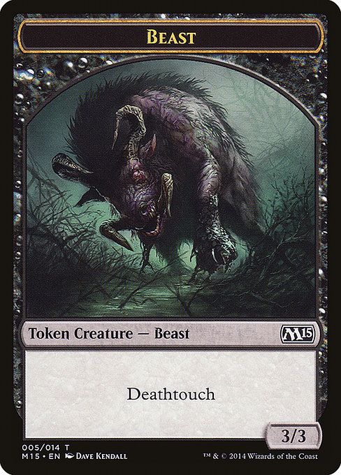 Beast from Magic 2015 Tokens