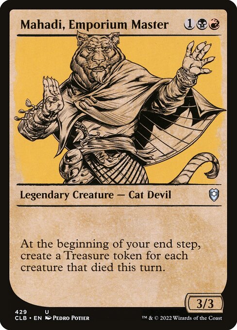 Mahadi, Emporium Master from Commander Legends: Battle for Baldur's Gate