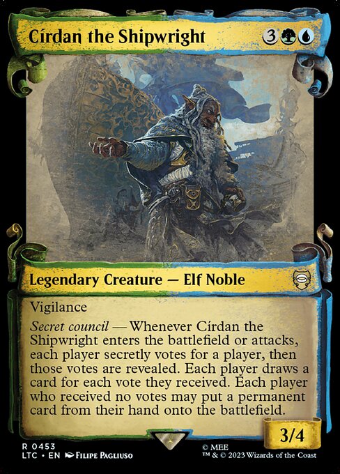 Círdan the Shipwright highlighted card art