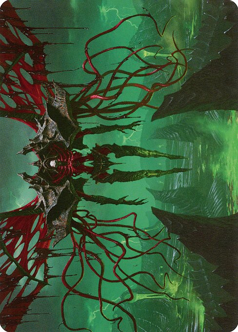 Archfiend of the Dross // Archfiend of the Dross from Phyrexia: All Will Be One Art Series