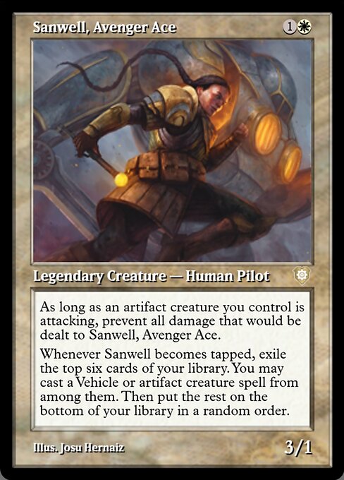 Sanwell, Avenger Ace from Magic Online Promos