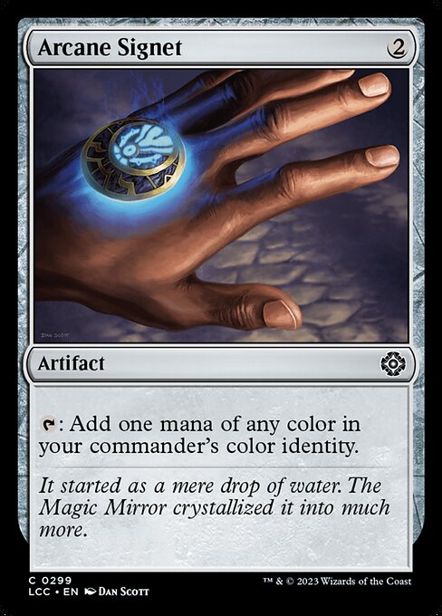 Arcane Signet from The Lost Caverns of Ixalan Commander