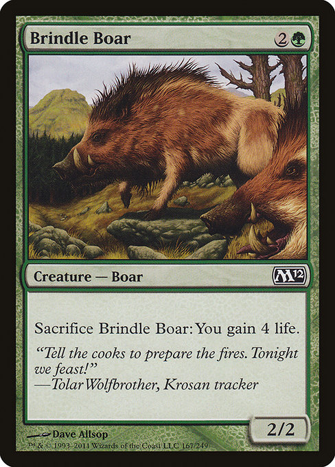 Brindle Boar from Magic 2012