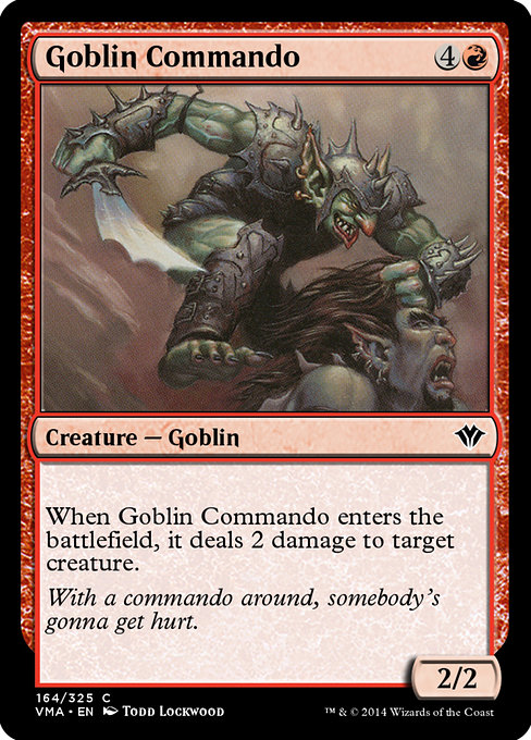 Goblin Commando from Vintage Masters