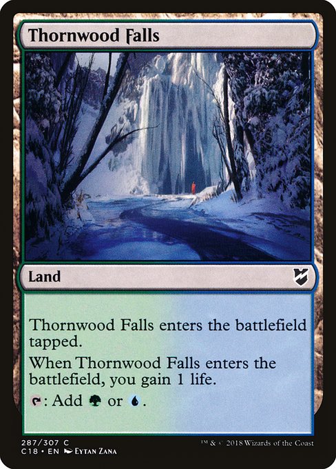 Thornwood Falls from Commander 2018