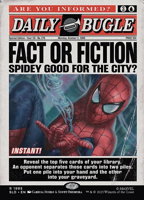 Fact or Fiction highlighted card art