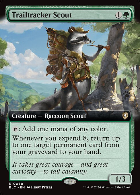 Trailtracker Scout from Bloomburrow Commander
