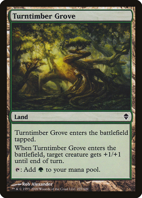 Turntimber Grove from Zendikar