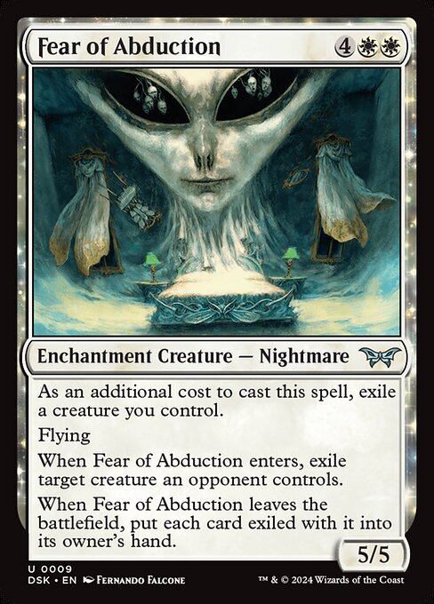 Fear of Abduction highlighted card art