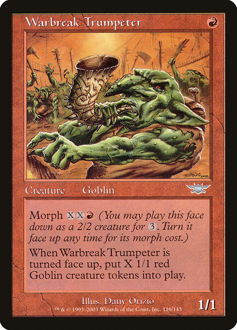 Warbreak Trumpeter highlighted card art