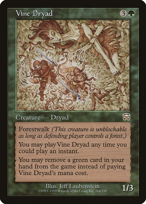 Vine Dryad highlighted card art
