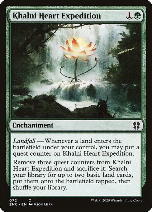 Khalni Heart Expedition from Zendikar Rising Commander